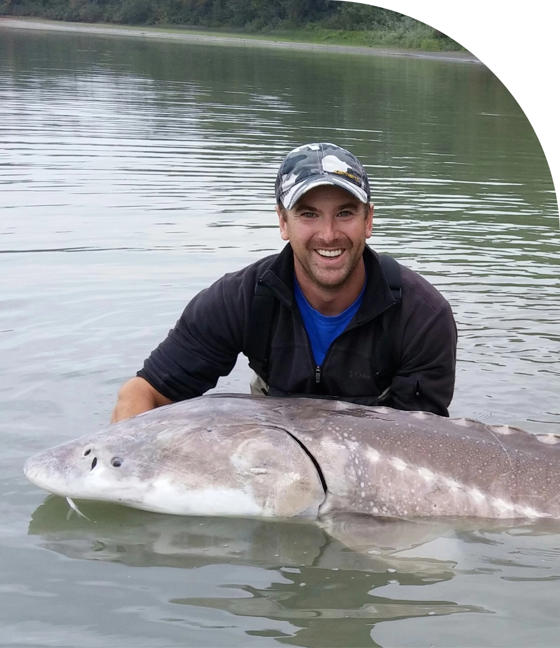 Portrait of Derek Clayton, owner of Mount Cheam Sportfishing